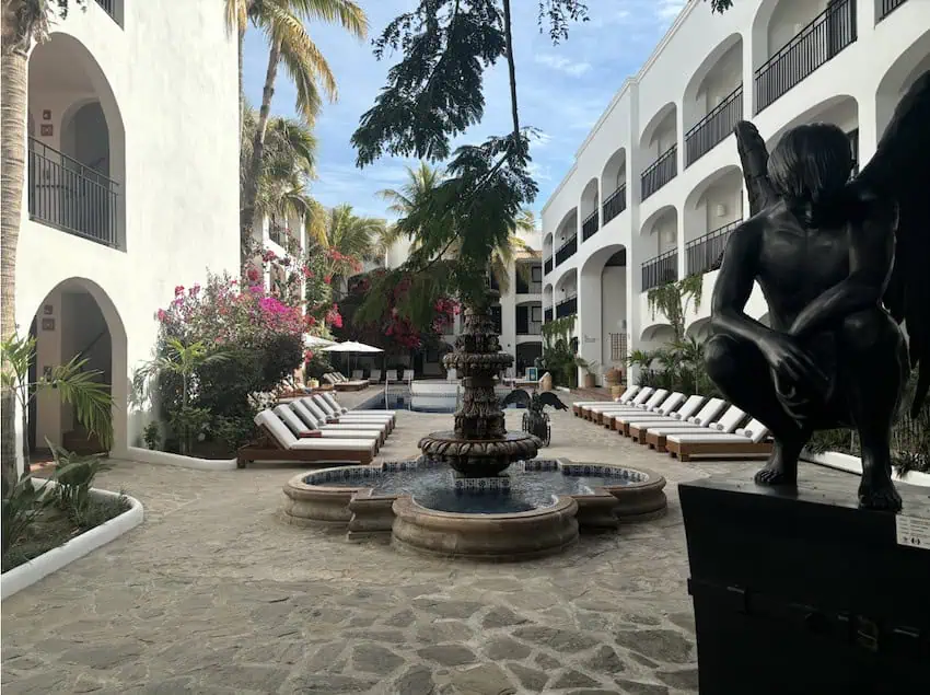 Tropicana Los Cabos is bigger now, to be sure—with 70 rooms, it has nearly doubled the occupancy of the old 38-room hotel.